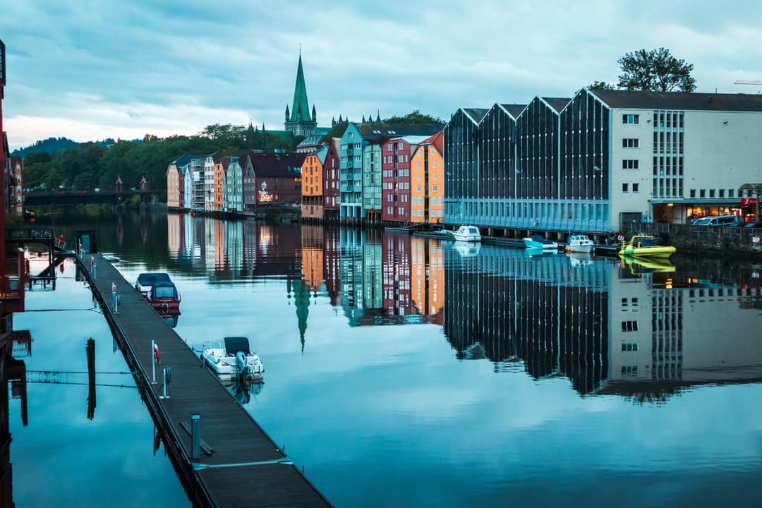 Bilde fra Trondheim by